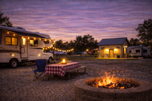 solo RV trip Texarkana