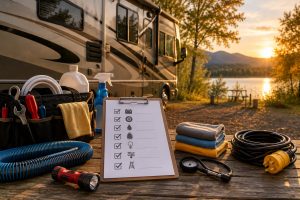 end of summer RV checklist TExarkana